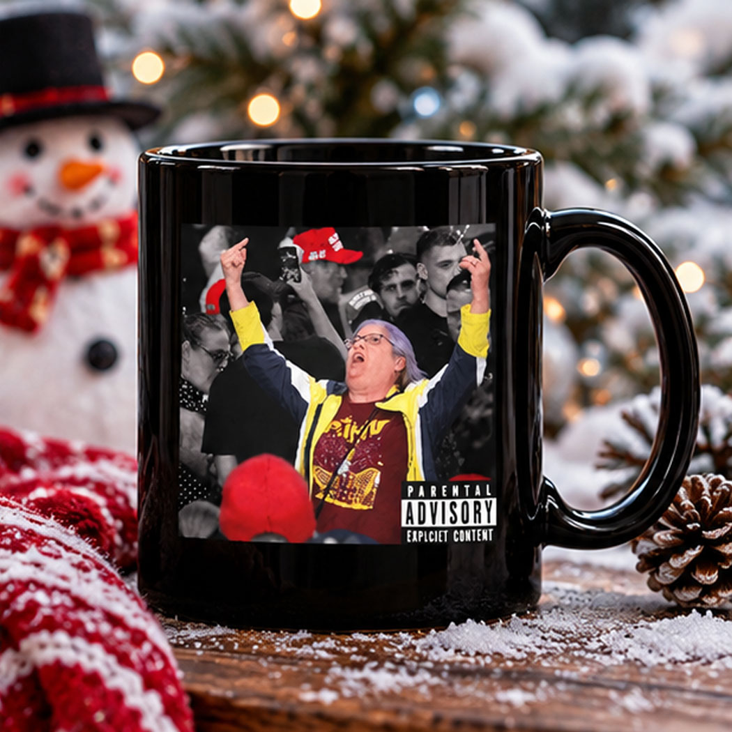 Aunt Sue Hero Middle Finger Trump Rally Mug