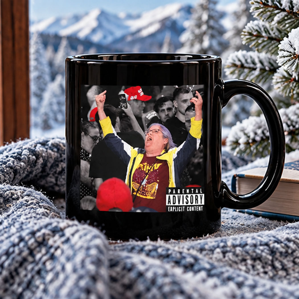 Aunt Sue Hero Middle Finger Trump Rally Mug