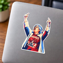Aunt Sue Middle Finger Die-Cut Stickers