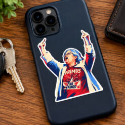 Aunt Sue Middle Finger Die-Cut Stickers