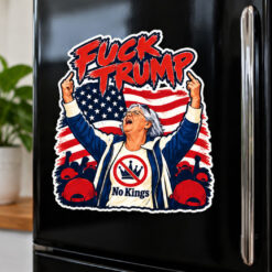 Aunt Sue Middle Finger Funny Sticker