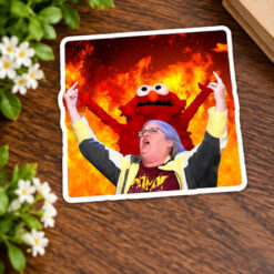 Aunt Sue Middle Finger Sticker