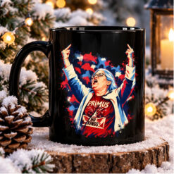 Aunt Sue Middle Finger Trump Rally Mug