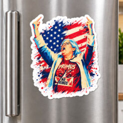 Aunt Sue Middle Finger Trump Rally Stickers