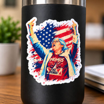 Aunt Sue Middle Finger Trump Rally Stickers