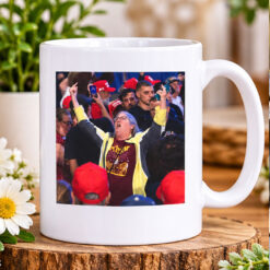 Aunt Sue Middle Finger at Trump Rally Mug