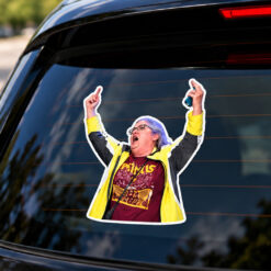 Aunt Sue Middle Finger at Trump Rally Sticker
