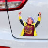 Aunt Sue Middle Finger at Trump Rally Sticker