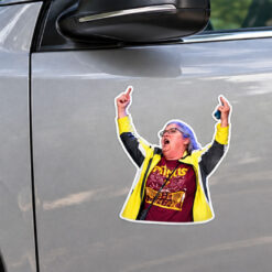 Aunt Sue Middle Finger at Trump Rally Sticker