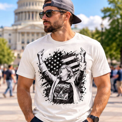 Aunt Sue Middler Finger At Trump Rally 2026 Tee Shirt
