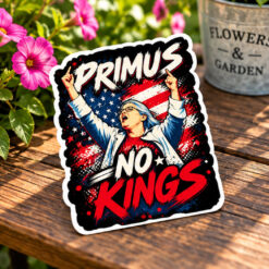 Aunt Sue No Kings Political Sticker